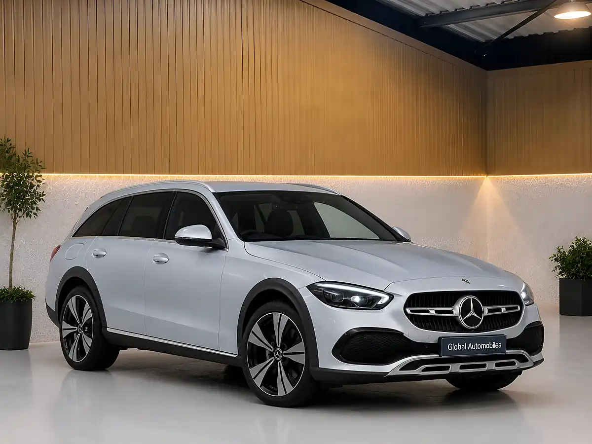 Used 2021 Mercedes-Benz C-Class All-Terrain High Tech Silver - Interior and Exterior details 6