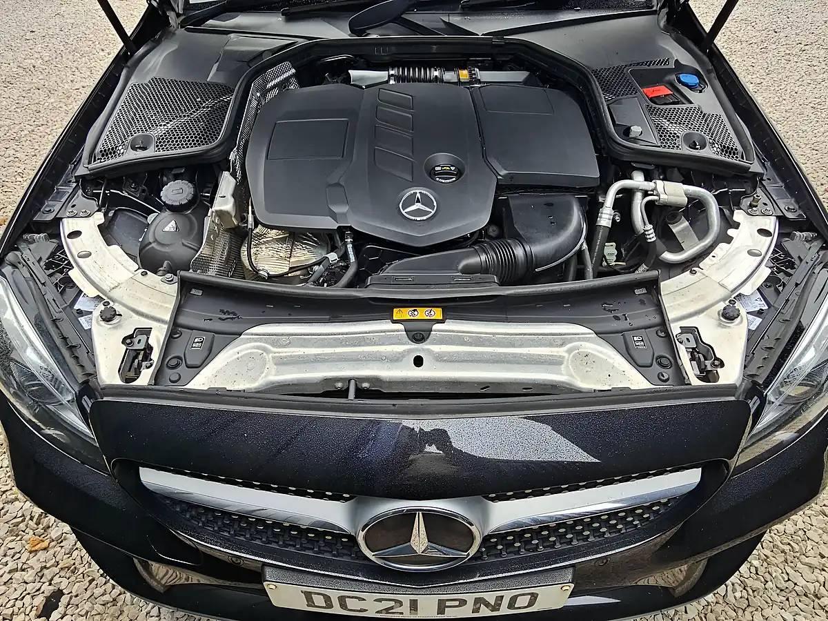 Used 2021 Mercedes-Benz C Class AMG Line Edition Black - Interior and Exterior details 15