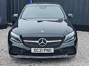 Used 2021 Mercedes-Benz C Class AMG Line Edition Black - Interior and Exterior details 2