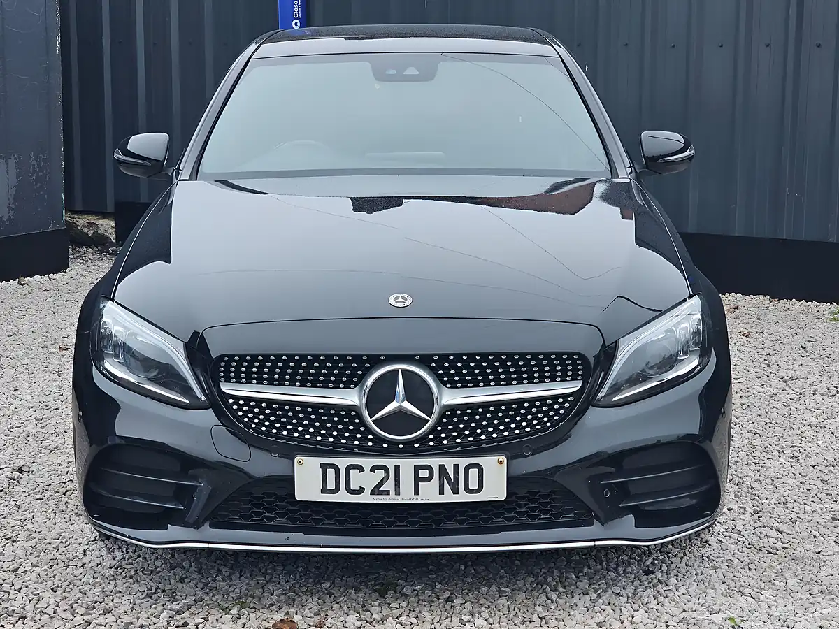 Used 2021 Mercedes-Benz C Class AMG Line Edition Black - Interior and Exterior details 2