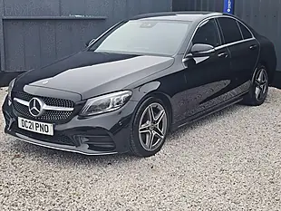 Used 2021 Mercedes-Benz C Class AMG Line Edition Black - Interior and Exterior details 3