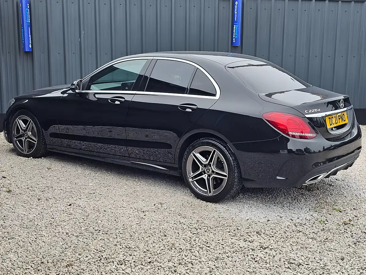 Used 2021 Mercedes-Benz C Class AMG Line Edition Black - Interior and Exterior details 4