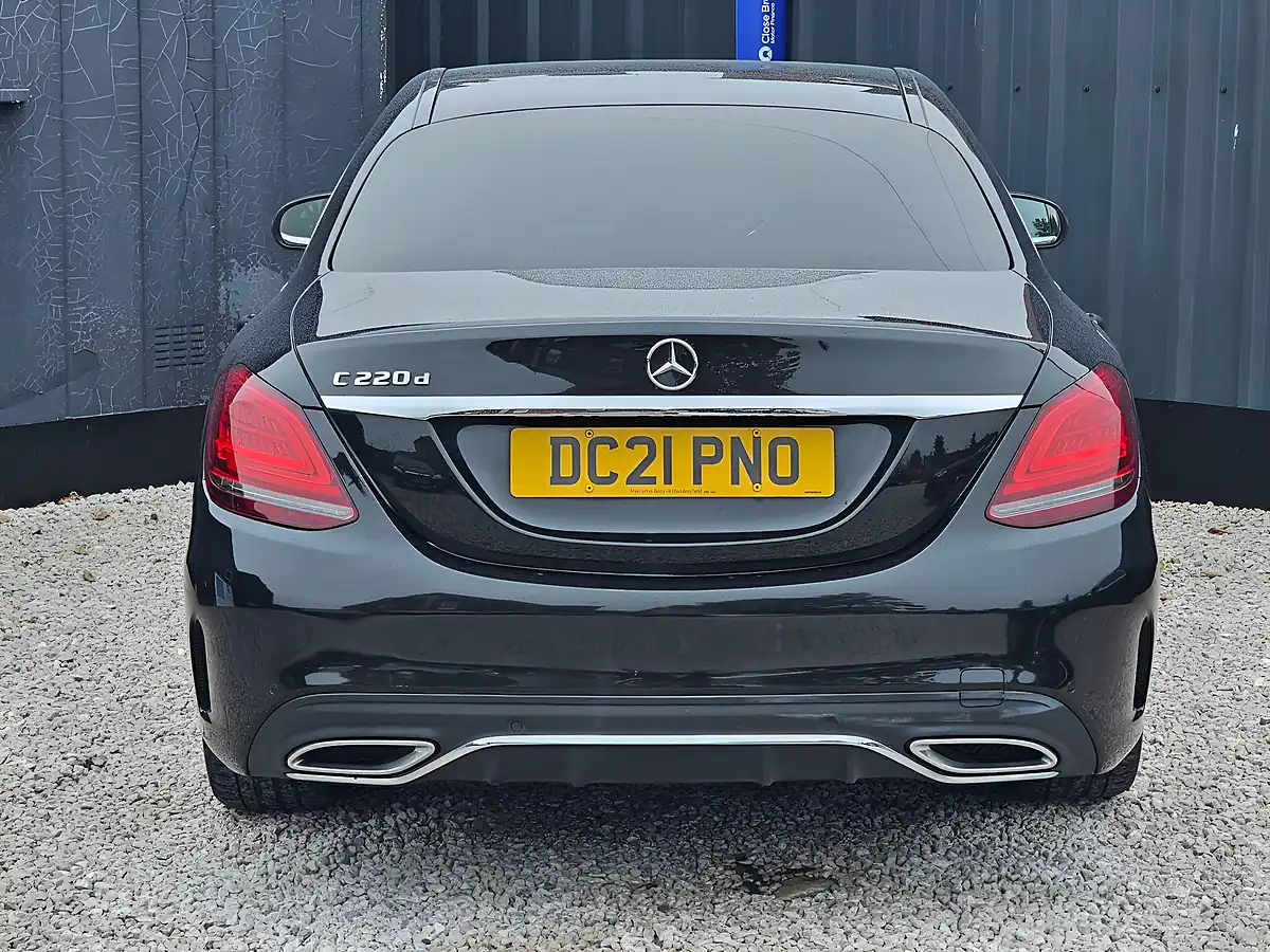 Used 2021 Mercedes-Benz C Class AMG Line Edition Black - Interior and Exterior details 5