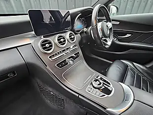 Used 2021 Mercedes-Benz C Class AMG Line Edition Black - Interior and Exterior details 8