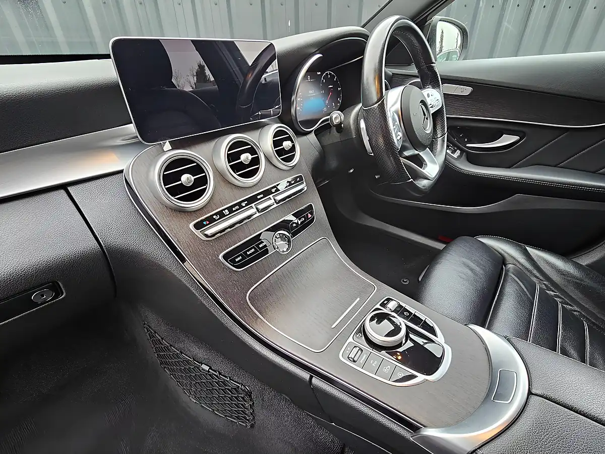 Used 2021 Mercedes-Benz C Class AMG Line Edition Black - Interior and Exterior details 8