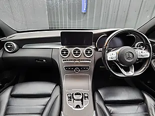 Used 2021 Mercedes-Benz C Class AMG Line Edition Black - Interior and Exterior details 9