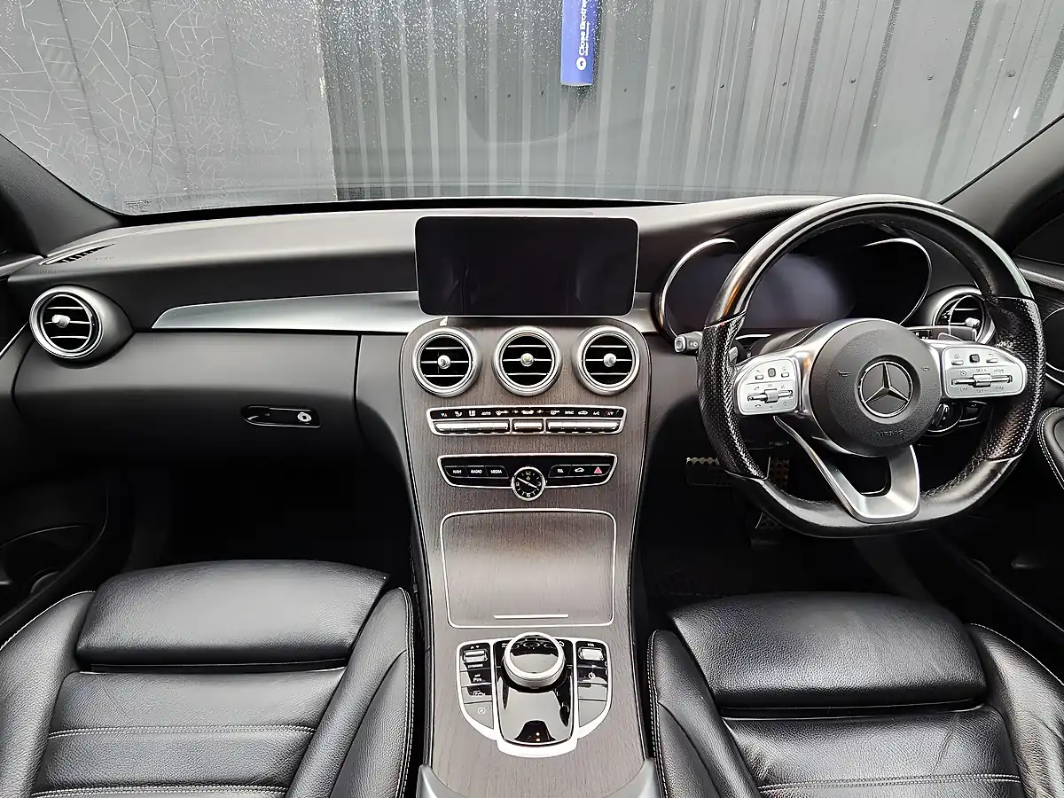 Used 2021 Mercedes-Benz C Class AMG Line Edition Black - Interior and Exterior details 9