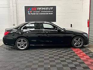 Used 2021 Mercedes-Benz C Class AMG Line Edition Black - Interior and Exterior details 10