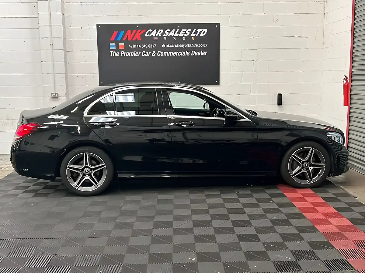 Used 2021 Mercedes-Benz C Class AMG Line Edition Black - Interior and Exterior details 10