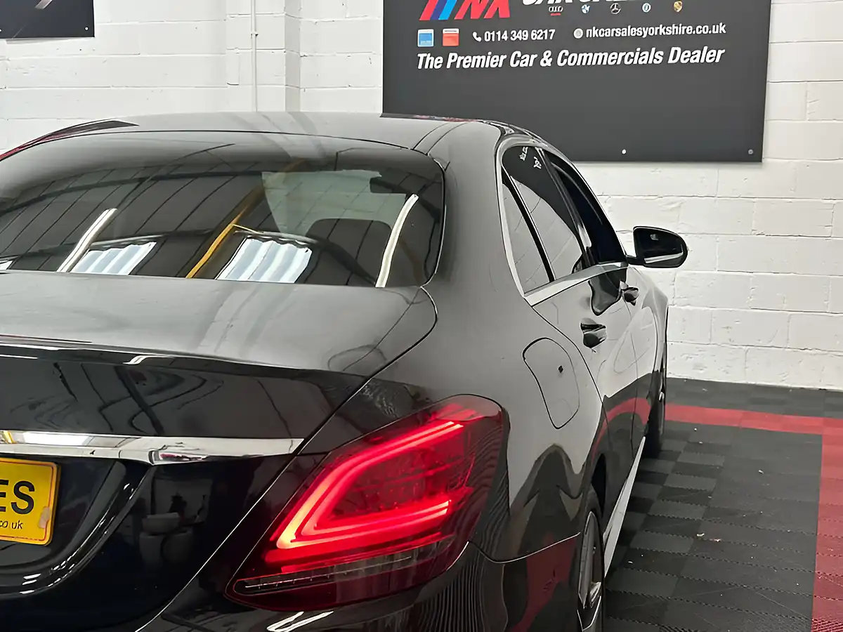 Used 2021 Mercedes-Benz C Class AMG Line Edition Black - Interior and Exterior details 2