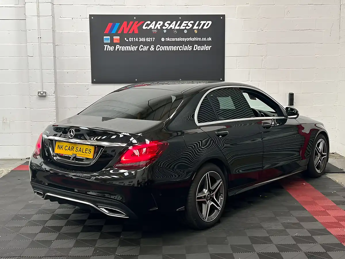 Used 2021 Mercedes-Benz C Class AMG Line Edition Black - Interior and Exterior details 3