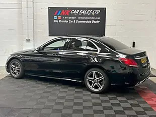 Used 2021 Mercedes-Benz C Class AMG Line Edition Black - Interior and Exterior details 4