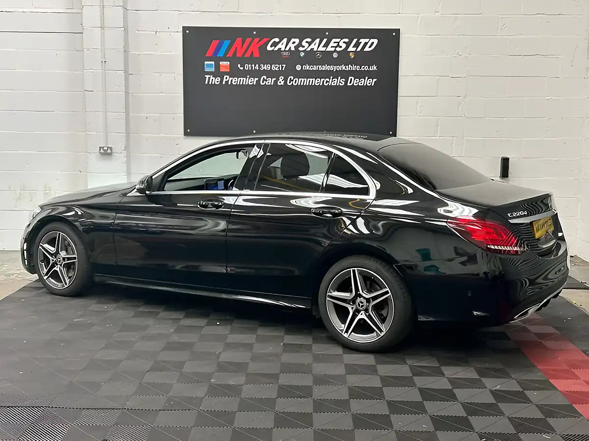 Used 2021 Mercedes-Benz C Class AMG Line Edition Black - Interior and Exterior details 4