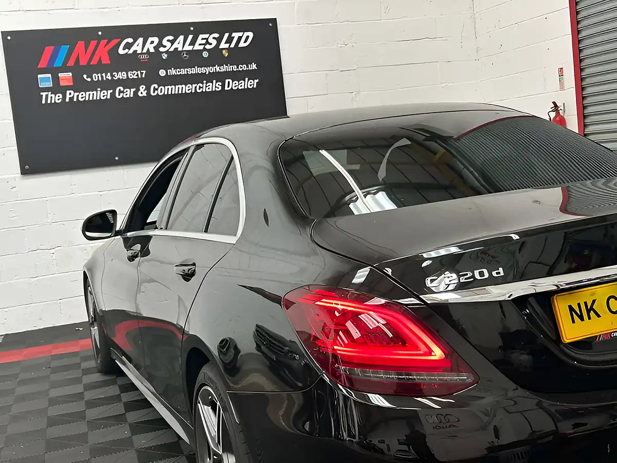Used 2021 Mercedes-Benz C Class AMG Line Edition Black - Interior and Exterior details 6