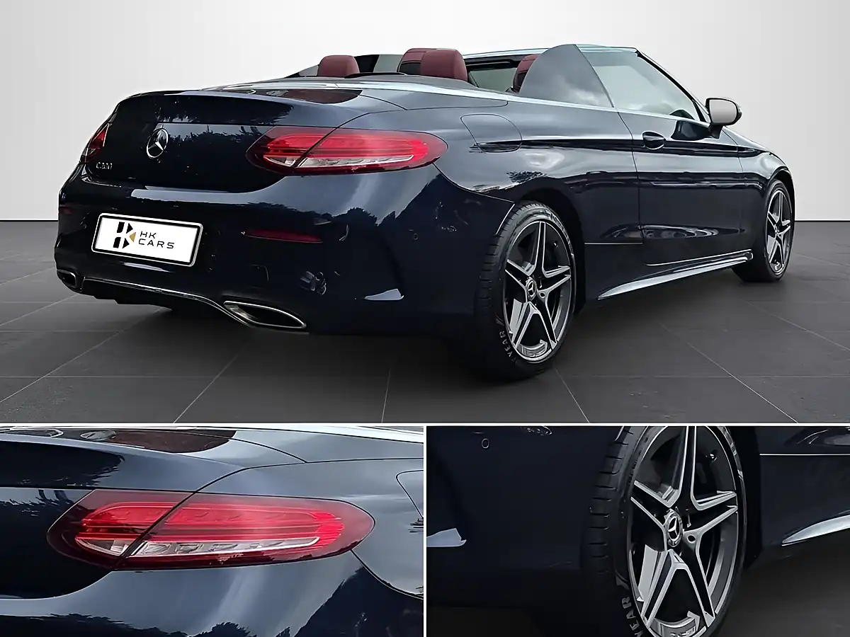 Used 2021 Mercedes-Benz C Class AMG Line Edition Blue - Interior and Exterior details 14