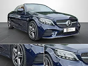 Used 2021 Mercedes-Benz C Class AMG Line Edition Blue - Interior and Exterior details 16