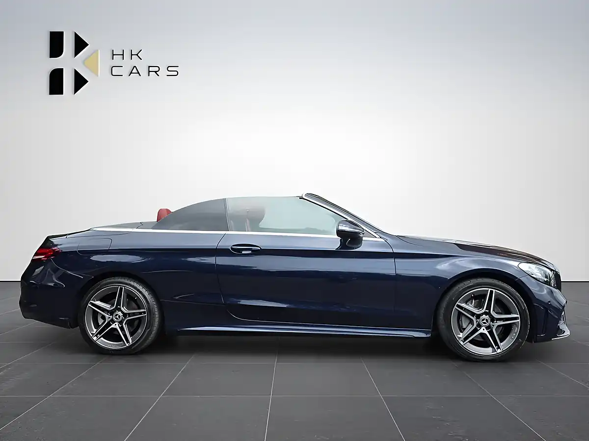 Used 2021 Mercedes-Benz C Class AMG Line Edition Blue - Interior and Exterior details 4