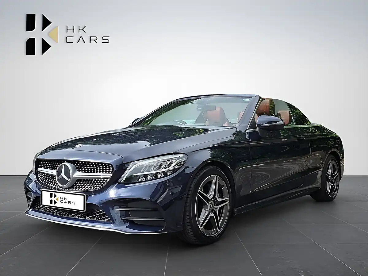 Used 2021 Mercedes-Benz C Class AMG Line Edition Blue - Interior and Exterior details 9