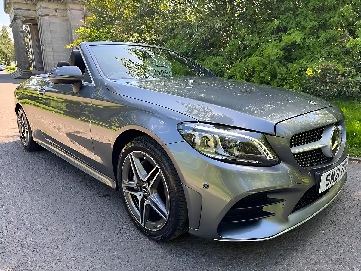 Used 2021 Mercedes-Benz C Class AMG Line Edition (premium) Grey - Interior and Exterior details 10