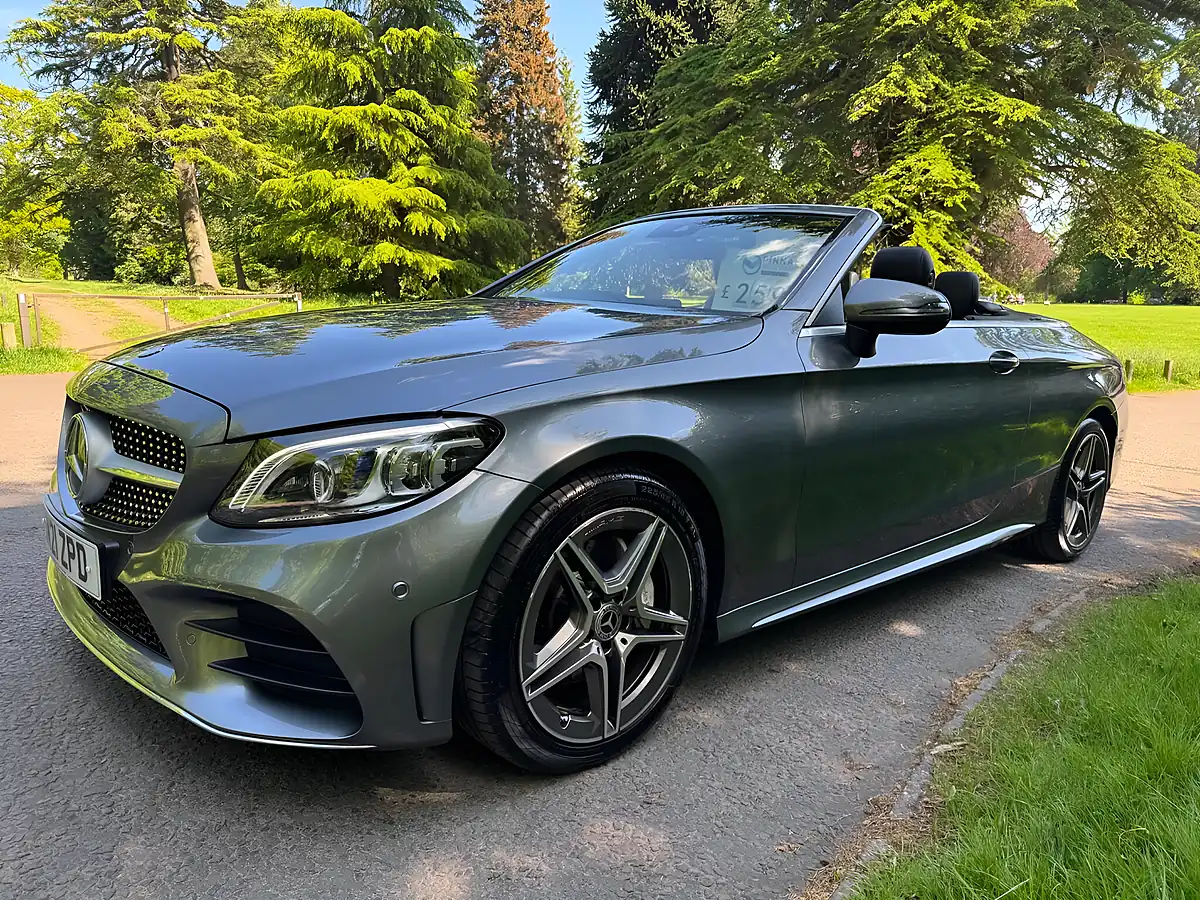 Used 2021 Mercedes-Benz C Class AMG Line Edition (premium) Grey - Interior and Exterior details 11