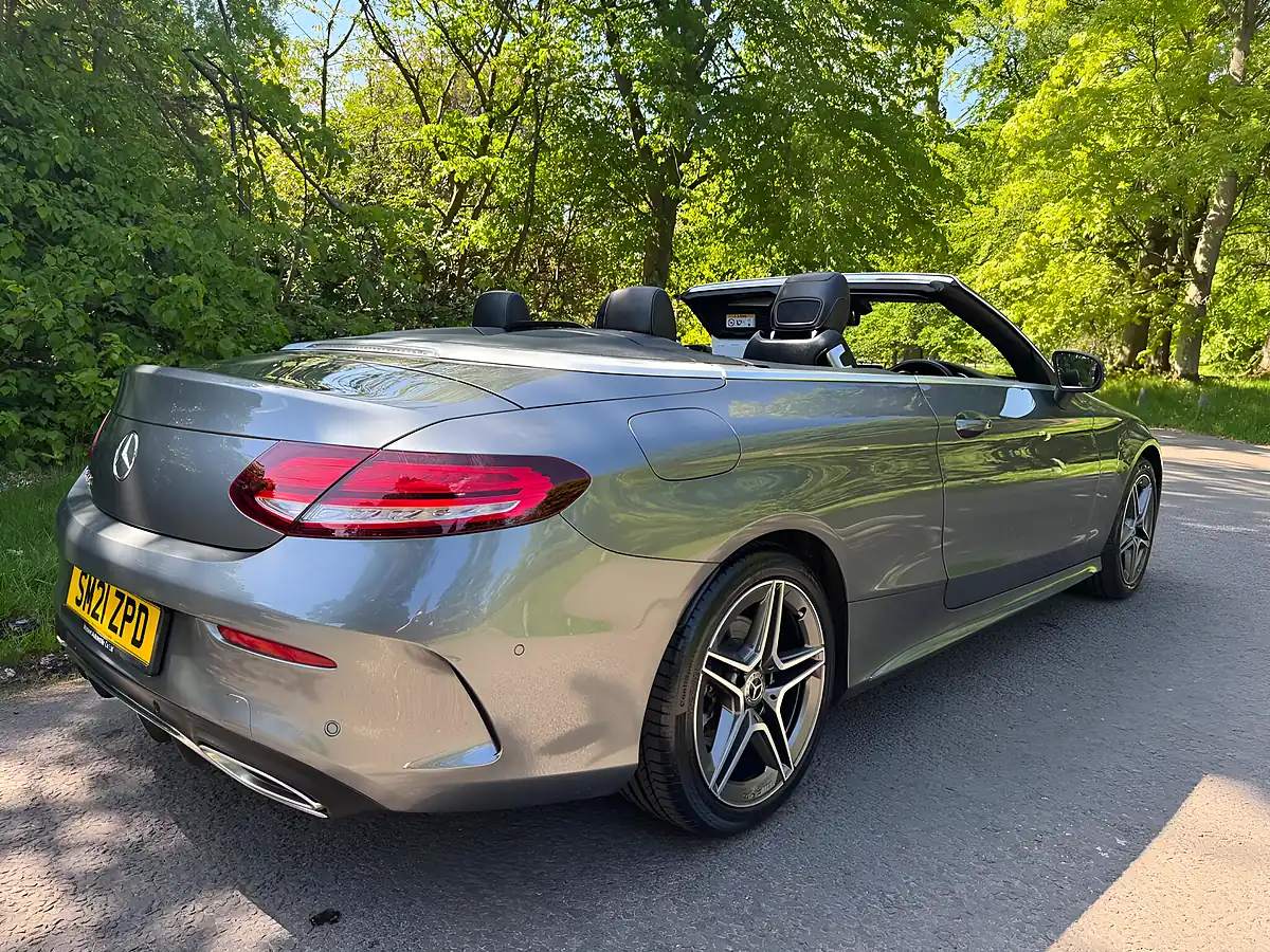 Used 2021 Mercedes-Benz C Class AMG Line Edition (premium) Grey - Interior and Exterior details 12