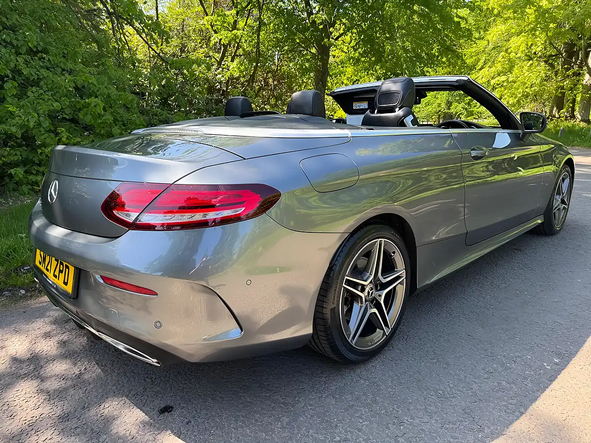 Used 2021 Mercedes-Benz C Class AMG Line Edition (premium) Grey - Interior and Exterior details 13