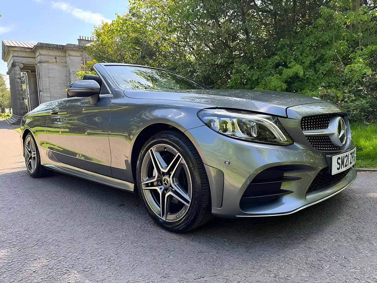 Used 2021 Mercedes-Benz C Class AMG Line Edition (premium) Grey - Interior and Exterior details 4