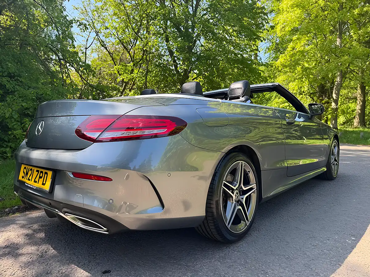 Used 2021 Mercedes-Benz C Class AMG Line Edition (premium) Grey - Interior and Exterior details 6
