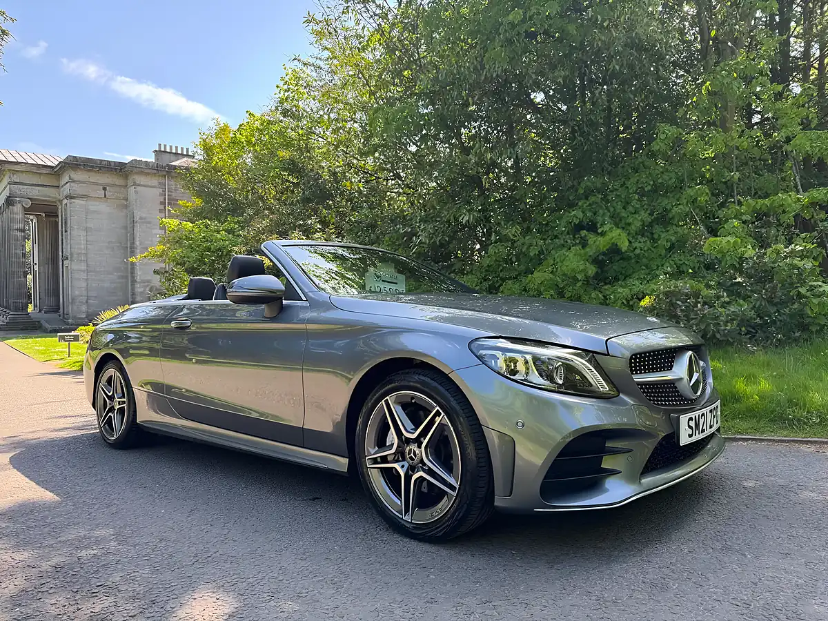 Used 2021 Mercedes-Benz C Class AMG Line Edition (premium) Grey - Interior and Exterior details 8