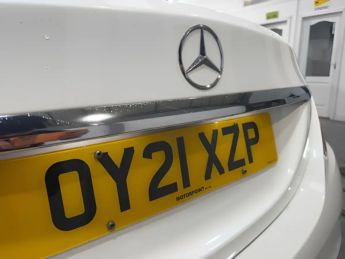 Used 2021 Mercedes-Benz C Class AMG Line Edition (premium) White - Interior and Exterior details 20