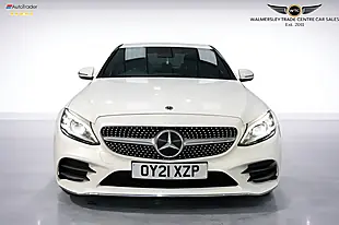 Used 2021 Mercedes-Benz C Class AMG Line Edition (premium) White - Interior and Exterior details 3