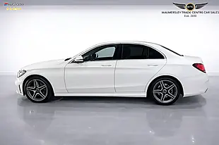 Used 2021 Mercedes-Benz C Class AMG Line Edition (premium) White - Interior and Exterior details 5