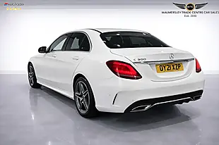 Used 2021 Mercedes-Benz C Class AMG Line Edition (premium) White - Interior and Exterior details 6