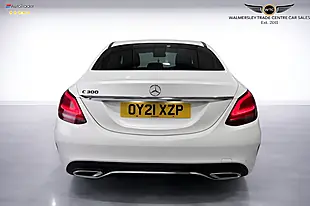 Used 2021 Mercedes-Benz C Class AMG Line Edition (premium) White - Interior and Exterior details 7