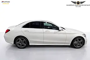 Used 2021 Mercedes-Benz C Class AMG Line Edition (premium) White - Interior and Exterior details 9