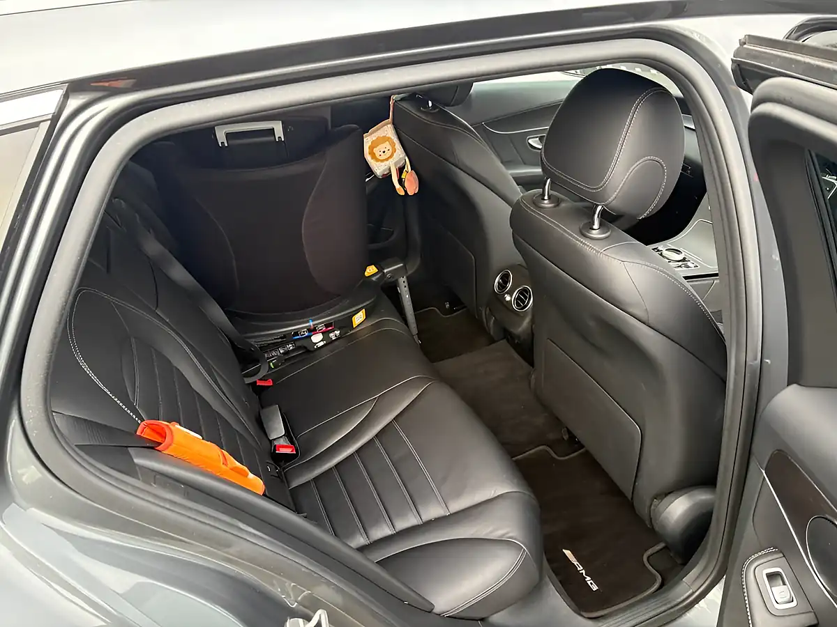 Used 2021 Mercedes-Benz C-Class AMG Line Grey - Interior and Exterior details 11