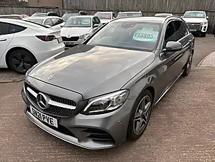 Used 2021 Mercedes-Benz C-Class AMG Line Grey - Interior and Exterior details 5