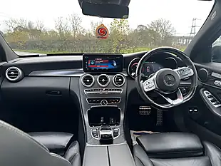 Used 2021 Mercedes-Benz C-Class AMG Line Night Edition (premium) Grey - Interior and Exterior details 11