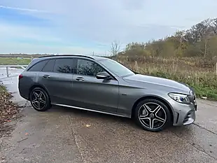 Used 2021 Mercedes-Benz C-Class AMG Line Night Edition (premium) Grey - Interior and Exterior details 12