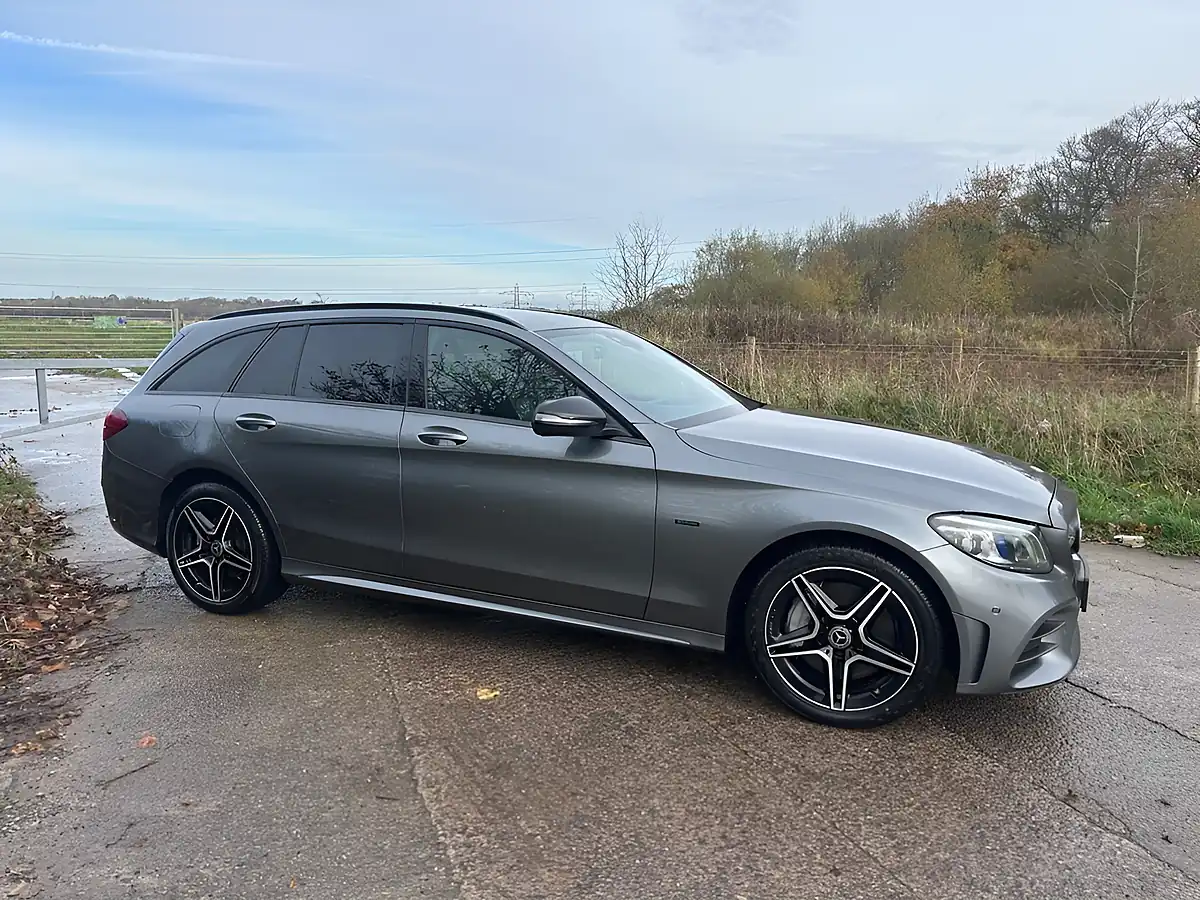 Used 2021 Mercedes-Benz C-Class AMG Line Night Edition (premium) Grey - Interior and Exterior details 12