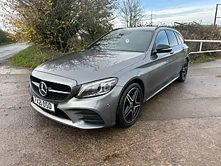 Used 2021 Mercedes-Benz C-Class AMG Line Night Edition (premium) Grey - Interior and Exterior details 13