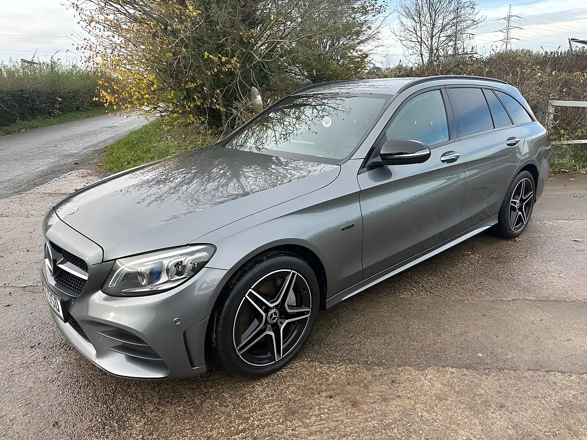 Used 2021 Mercedes-Benz C-Class AMG Line Night Edition (premium) Grey - Interior and Exterior details 15