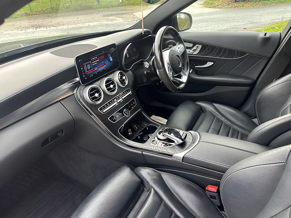 Used 2021 Mercedes-Benz C-Class AMG Line Night Edition (premium) Grey - Interior and Exterior details 16