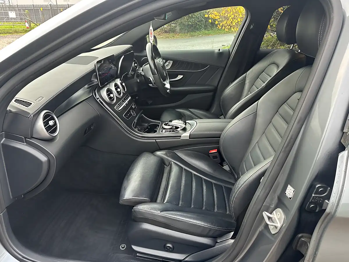 Used 2021 Mercedes-Benz C-Class AMG Line Night Edition (premium) Grey - Interior and Exterior details 17
