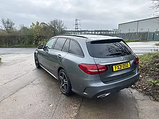 Used 2021 Mercedes-Benz C-Class AMG Line Night Edition (premium) Grey - Interior and Exterior details 2