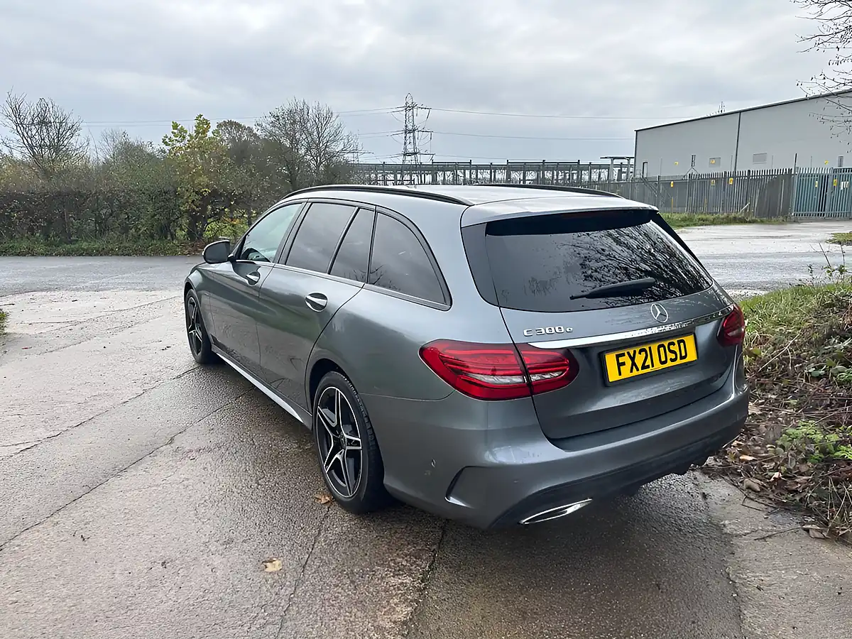 Used 2021 Mercedes-Benz C-Class AMG Line Night Edition (premium) Grey - Interior and Exterior details 2