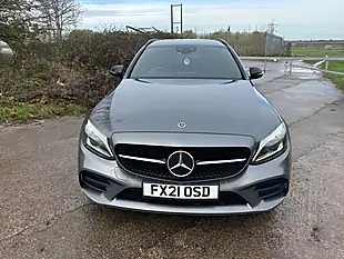 Used 2021 Mercedes-Benz C-Class AMG Line Night Edition (premium) Grey - Interior and Exterior details 3