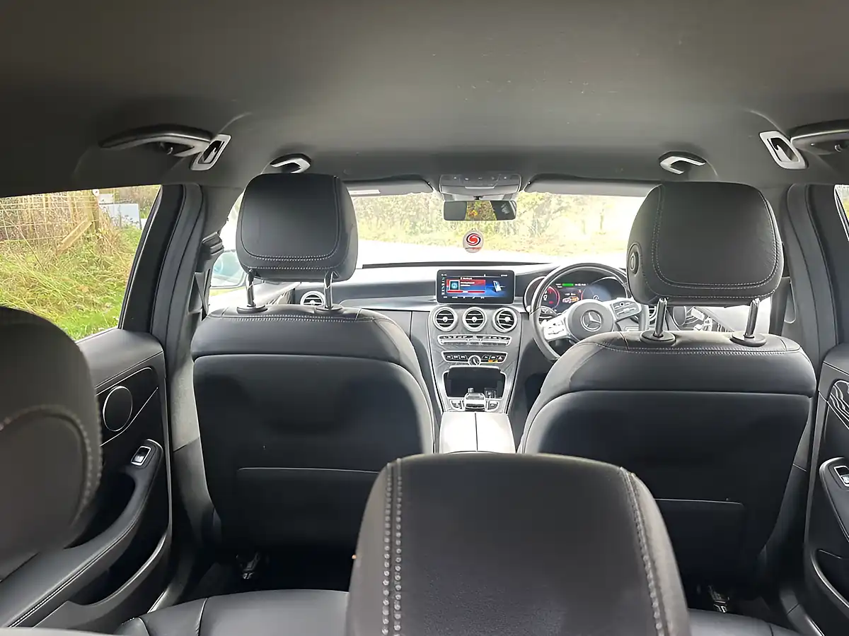 Used 2021 Mercedes-Benz C-Class AMG Line Night Edition (premium) Grey - Interior and Exterior details 8