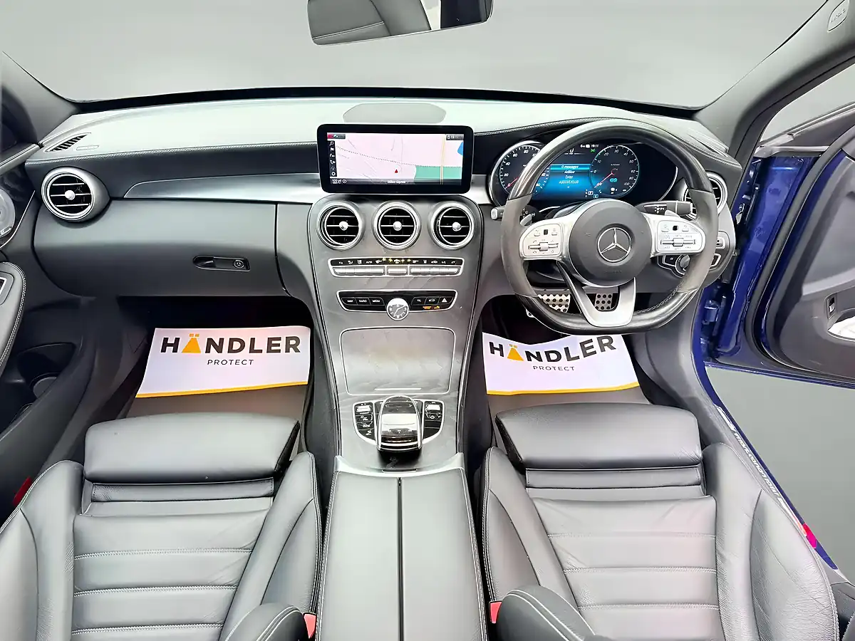 Used 2021 Mercedes-Benz C Class AMG Line Night Edition Premium Plus Blue - Interior and Exterior details 10