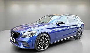 Used 2021 Mercedes-Benz C Class AMG Line Night Edition Premium Plus Blue - Interior and Exterior details 2